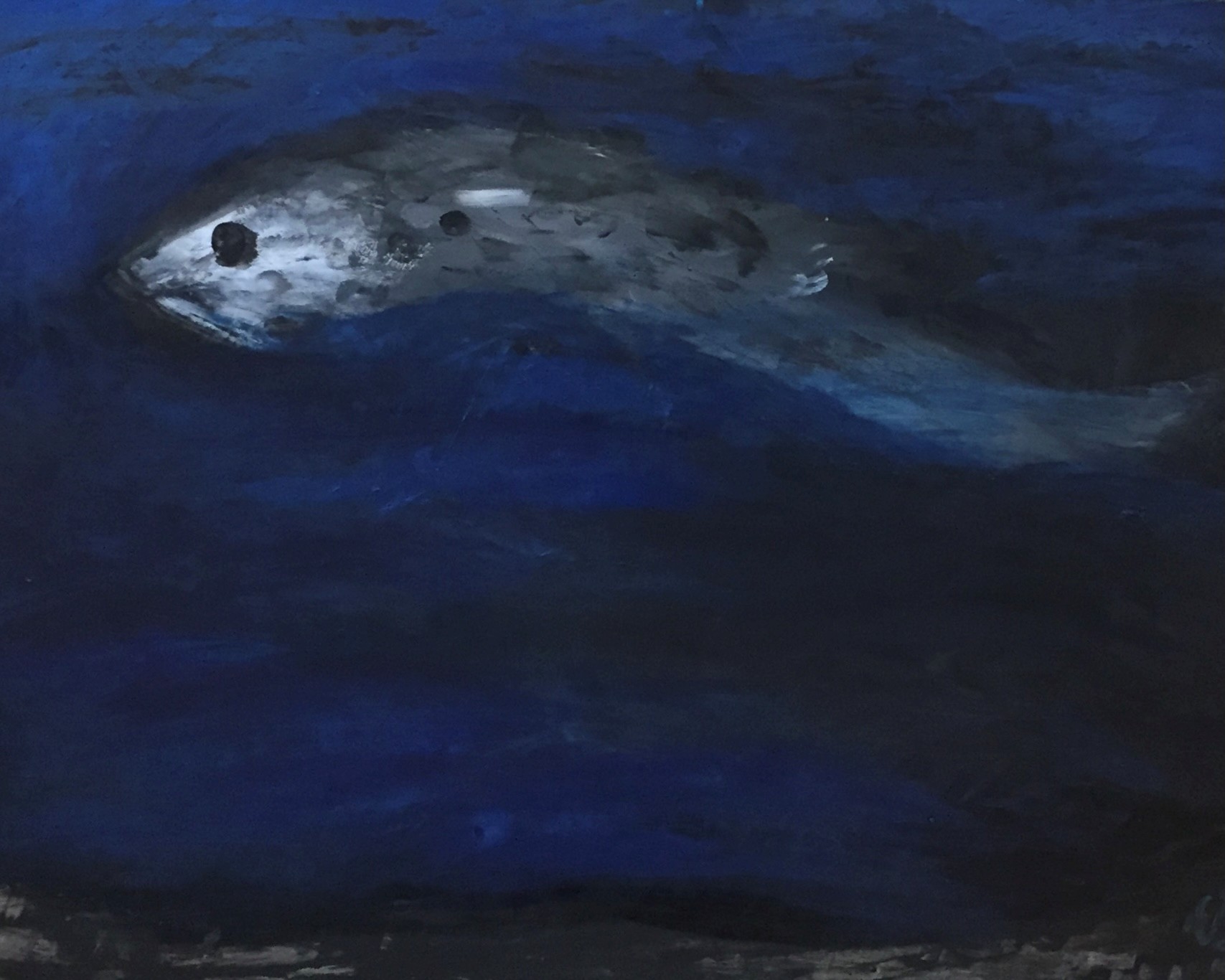 SOLD. 2020. Acrylic on board. 50cmx70cm.